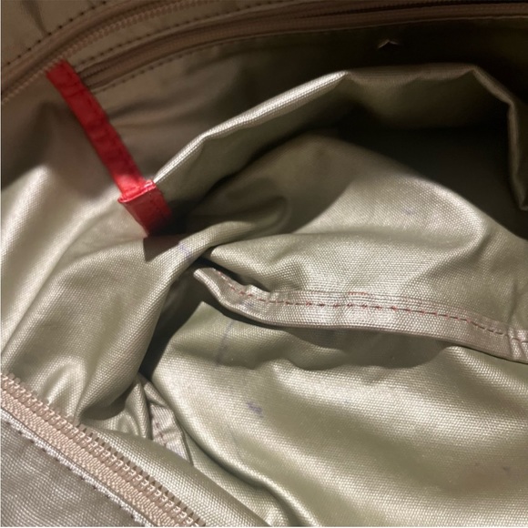 Kate Spade New York Garri Tote Bag maraschino orange red pink pre owned - Picture 4 of 7